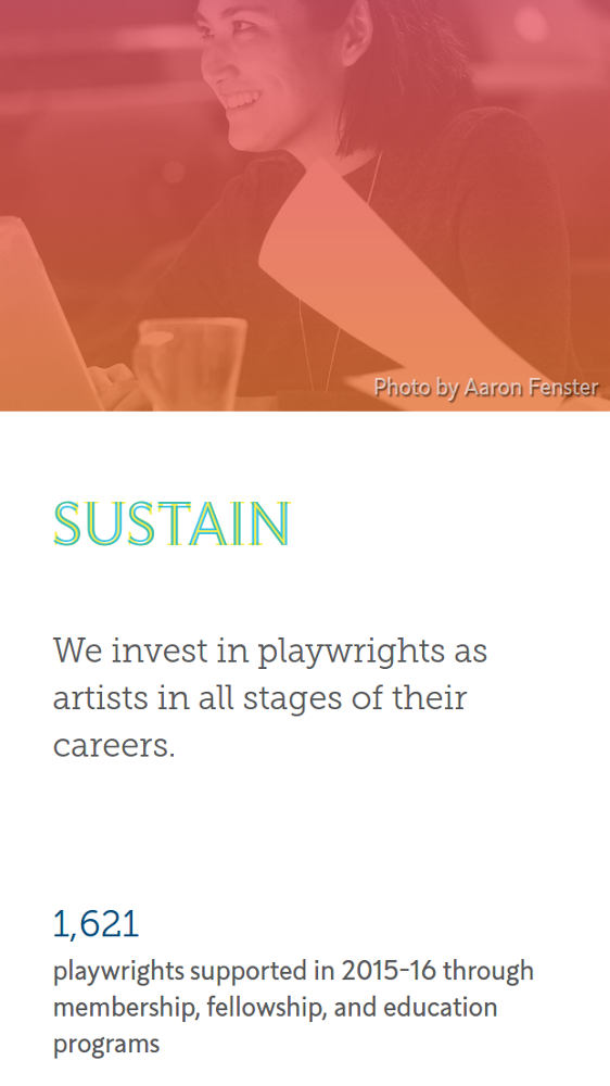 Playwrights' Center 2015-16 Annual Report