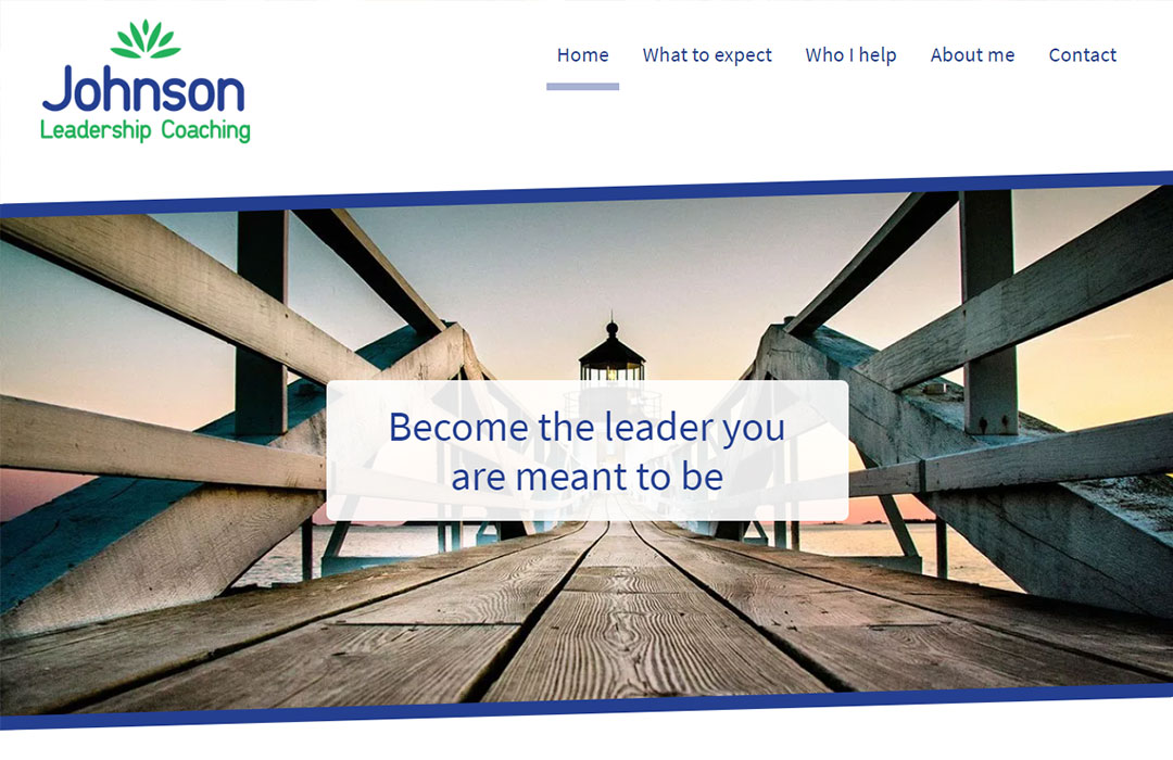 Website for Johnson Leadership Coaching